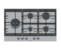Siemens Table de cuisson EC7A5SI90 – 75 cm – 5 feux (Wok 5 kW) – Inox