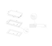 Domino vitrocéramique ROSIERES RDH32/1