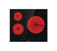 Hisense E6322C plaque Noir Intégré 59 cm Céramique 3 zone(s)