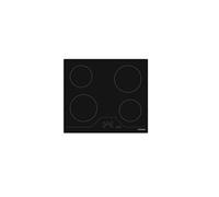 Telefunken Table de cuisson vitrocéramique TK60V4ATT 4 feux 59 cm 6000 W touches sensitives noir G