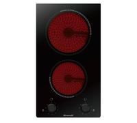 Brandt BPV6210B plaque Noir Intégré Céramique 2 zone(s)