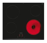 Table de cuisson vitrocéramique - SIEMENS - ET63RBEA8E - 60 cm - 4 zones - Noir - Easytouch