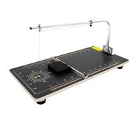 Table de découpe de mousse à fil chaud, coupe-fil électrique 38 x 78 cm, température réglable de 50 à 300 ℃, fils chauffants de 3 m, réglage de l'angle à 45°, coupe-table pour éponge, mousse