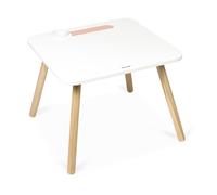 Janod - Ma Première Table de Dessin et d'Activités Dès 18 Mois - Spécialement Conçue pour Les Enfants avec Espace de Rangement pour Crayons - Chaises Non Fournies - Dès 18 Mois