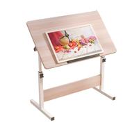 Table de dessin portable pliable réglable en hauteur pour la maison et le bureau, table de plan pour artistes, station de travail multifonction (taille : 80 cm, sans roulettes)