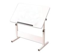 Table de dessin réglable en hauteur et en angle avec chevalet de dessin, poste de travail d'artiste pour la maison, le bureau et le studio