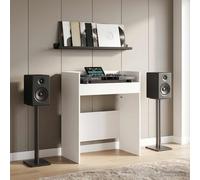 Table de DJ Bois d'ingénierie Professionnelle Table Multifonctionnelle vidaXL vi