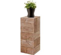 Table de fleur HWC-A15, colonne de fleur, sapin rustique massif MVG ~ 75cm