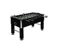 vidaXL Table de football Acier 60 kg 140 x 74,5 x 87,5 cm Noir