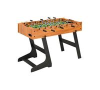 vidaXL Table de Football Pliante Table de Baby-foot Chambre Salle de Jeux Robuste Durable Maison Intérieur Enfants Adulte 121x61x80 cm Marron Clair Brun https://www.fnac.com/mp43052713/vidaXL-Table-de-football-pliante-121-x-61-x-80-cm-Marron-clair/w-4?oref=9af1477b-2513-b770-09c7-dd4921fef47e