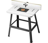 Table de fraisage debout VEVOR, 920x606x1025 mm, kit d'accessoires pour table de fraisage avec butée réglable, plateau en MDF, socle métallique stable, raccord pour collecteur de poussière, compatible