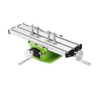 Table de fraisage multifonction, réglable en croix Table de travail pour support de forage d'établi, mini perceuses et porte-forets, X : 190 mm, Y : 65 mm