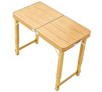 Table de gril pliante, table de panique camping aluminium tables de salle à manger pliantes rectangulaires à hauteur réglable poignée légère et portable la cuisine de voyage, barbecue(180cm/5.9ft)