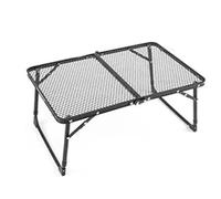 Table de gril portable | Tables de gril antidérapantes pour l'extérieur | Station de cuisson robuste et portable pour camping-car, camping, hayon, fête, balcon
