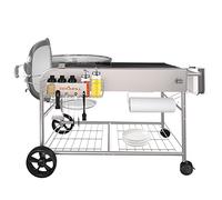 Table de gril pour bouilloire Weber 47 cm et 57 cm, pour table de gril Weber, chariot pour JumboJoe Master-Touch Charbon de bois Outdoor Prep Performer Accessoires pour l'extérieur