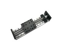 Table de guidage linéaire CNC, table coulissante à double rail, platine linéaire à vis à billes pour axes XYZ, table mobile de 80 mm de largeur SFU1204/SFU1605/1610 (SFU1605 Table 50x80, 200 mm)