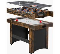 Table de hockey sur air VEVOR (214 cm), table de jeu de hockey sur air, table multicombinée pour salle de jeux à domicile, fête, réunion de famille, bureau