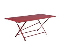 Table de jardin 10 personnes FERMOB Cargo 190 x 90 cm - Piment