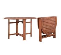 Table de jardin 120 x 70 x 74 cm Bois d\\\'acacia massif 44019