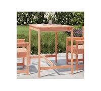 Table de jardin 121x82,5x110 cm bois massif de douglas 824093