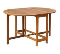 Table de jardin 130x90x72 cm Bois d\\\'acacia massif 42659