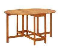 vidaXL Table de jardin 130x90x72 cm Bois d'acacia massif