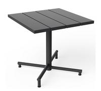 Table de jardin 2 à 4 personnes Fatboy Fred Bistreau 80 x 80 cm - Anthracite