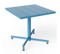 Table de jardin 2 à 4 personnes Fatboy Fred Bistreau 80 x 80 cm - Bleu Wave