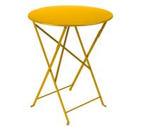 Table de jardin 2 personnes FERMOB Bistro Ø 60 cm - Miel