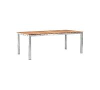 Table De Jardin 200 X 100 Zenia Gris