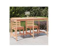 Table de Jardin Meuble Patio Terrasse Balcon Exterieur Bois Massif de Pin vidaXL