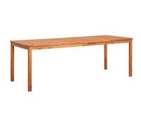 Bois d'Acacia Massif Table de Jardin 215x90x74 cm Salle à Manger Patio vidaXL