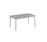 Table De Jardin 4 à 6 Personnes - Oron - Hpl - Gris Ciment - Lafuma Mobilier