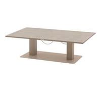 Table de jardin 4 personnes Salimia coloris argile et lin Hespéride L.150 x l.80 x H.69 cm