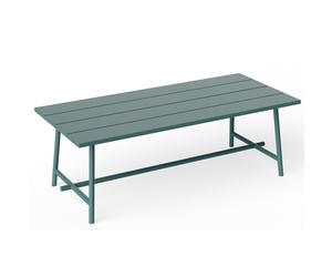 Table de jardin 6 à 8 personnes Fatboy Fred 220 x 100 cm - Vert Sauge