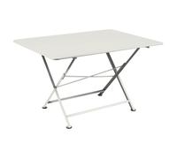 Table de jardin 6 personnes FERMOB Cargo 128 x 90 cm - Gris Argile