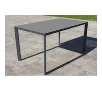 Table de Jardin 6 Places Meet 160cm Gris Anthracite