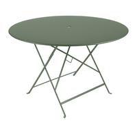 Table de jardin pliante 8 personnes FERMOB Bistro Ø 117 cm - Cactus