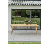 Table de jardin 8 places - marron