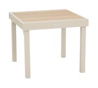 Table de jardin 8 places Piazza extensible argile - Hespéride