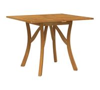 vidaXL Table de Jardin 85x85x75 cm Bois d'acacia Solide, Table à Manger, Table, Meuble de Patio, Meuble de Jardin, Meuble d'extérieur