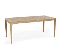 Table de jardin aluminium 6 personnes Ravigarden Lima 179 x 90 x 74,5 cm - Effet bois