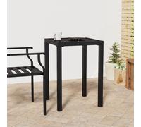 Table de jardin anthracite 80x80x72 cm acier table d'extérieur vidaXL