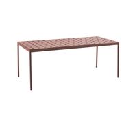 HAY Table Balcony iron red. 190 cm