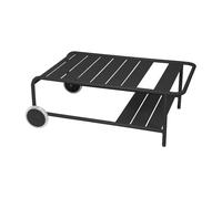 Table de jardin basse à roulettes LxWxH 105x65x39cm