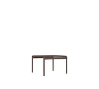 Table de Jardin Basse Dapple de Ferm Living, 57 x 57 Cm, Chocolat Noir