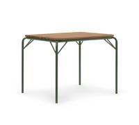 Table de jardin bois Vig 80x90cm LxWxH 80x90x76cm