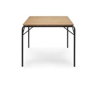 Normann Copenhagen Vig Table de Salle à Manger 90 x 200 cm Noir/Robinia