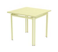 Fermob Table de jardin Costa 80x80x74cm sorbets citron LxPxH 80x80x74cm