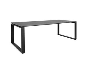 Table de jardin - DENVER - 210 x 100 cm - Gris - Rectangulaire